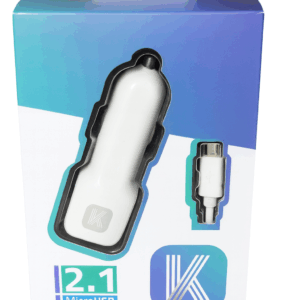 Cargador de auto Karsen “Apolo” 2.1 A con conector Micro-USB