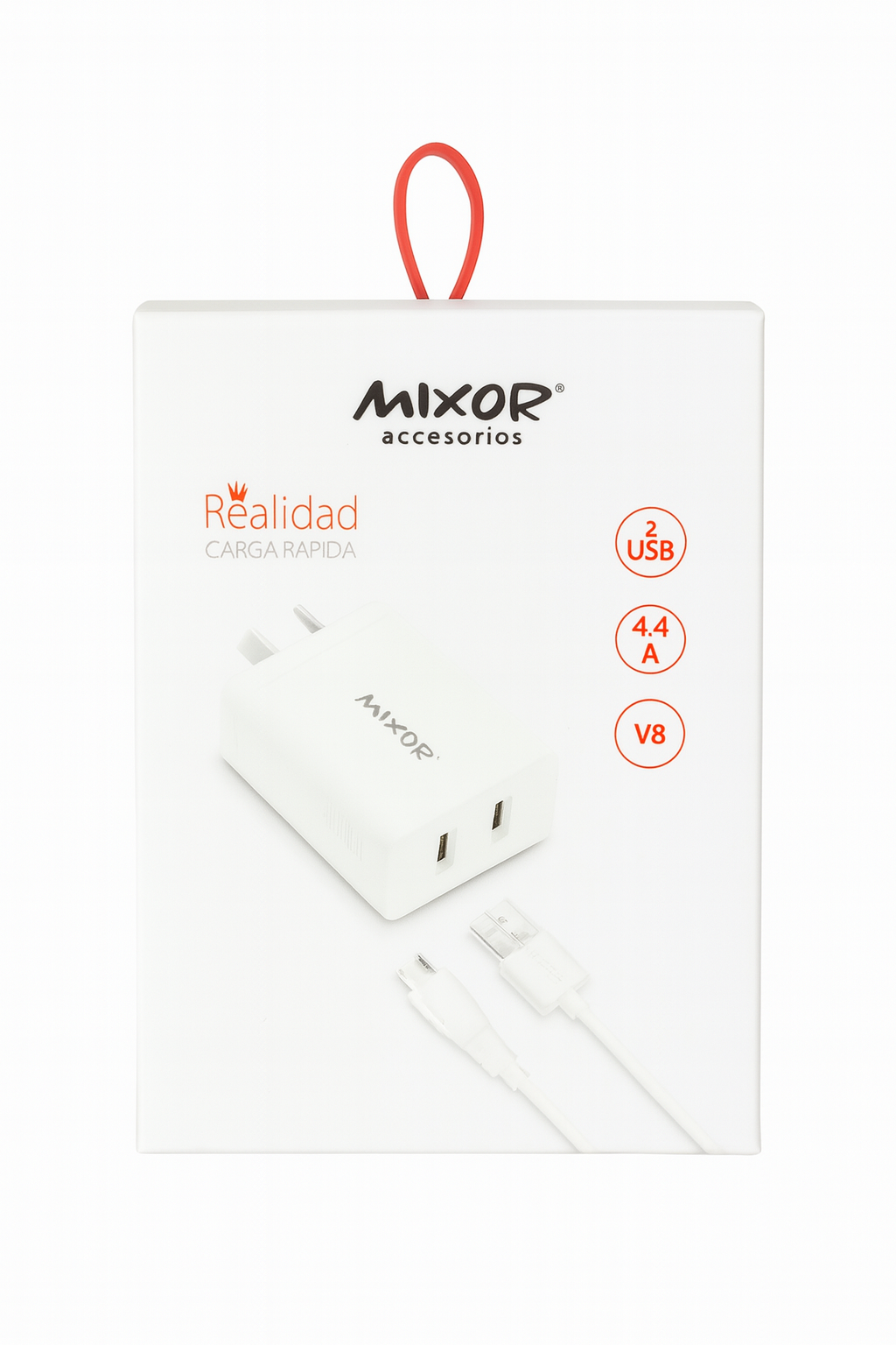 Cargador MIXOR de carga rápida con 2 puertos USB