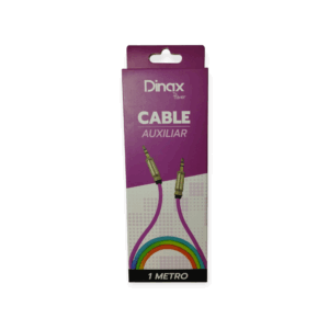 Cable Auxiliar Dinax 1m – Audio 3.5mm