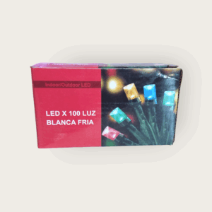 Guirnalda LED 100 Luces – Blanca Fría