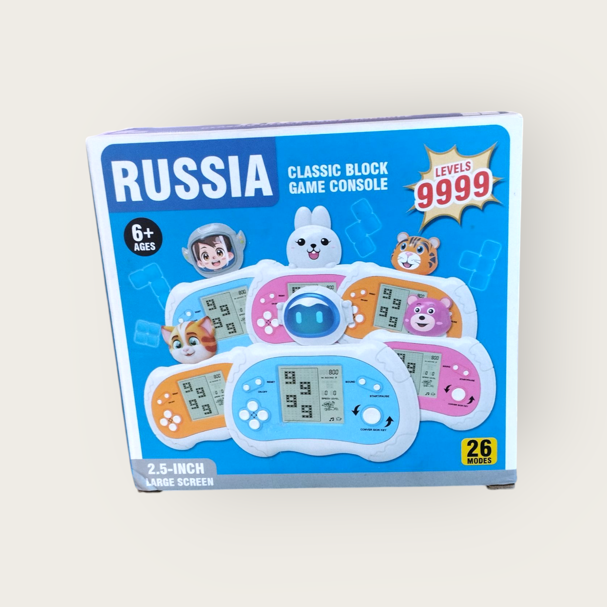 Consola Retro “Classic Block” 9999 Juegos – Pantalla 2.5"