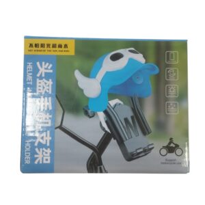 Soporte de Celular para Moto con Mini Casco Protector "Winged Helmet"
