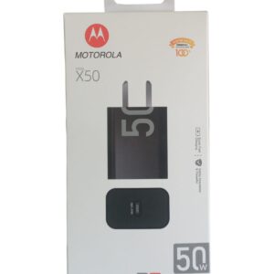 Cargador de Pared Motorola X50 TurboPower 50W - USB-C PD & QC 3.0