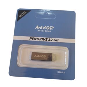 Pendrive Mixor 32GB USB 2.0 Metal