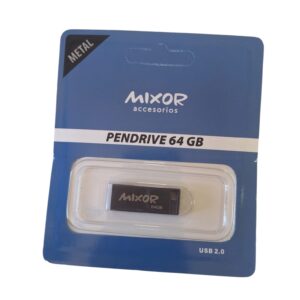 Pendrive Mixor 64GB USB 2.0 Metal