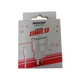 Cargador de Pared Mixor Único 2.1A - Carga Eficiente